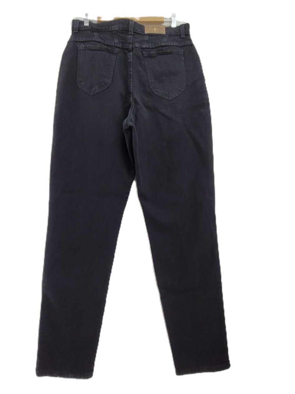 Vintage Denim Riders by Lee Jeans Womens 16L Black Stretch High Rise Tapered 90s